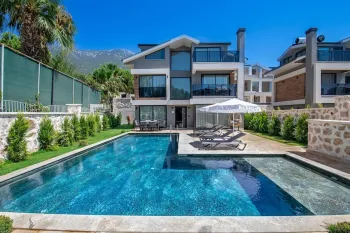 Detached luxury-designed villas in Ovacik for sale